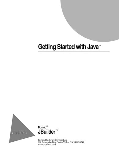 Getting Started With Java Platform