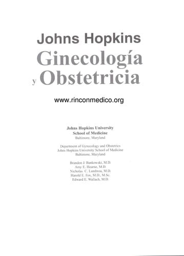 Ginecología y obstetricia