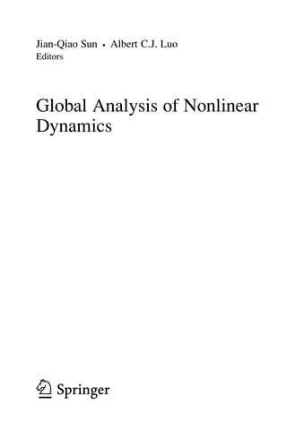 Global Analysis of Nonlinear Dynamics