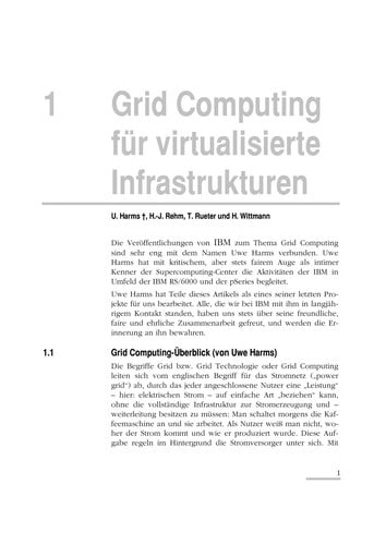 Grid computing