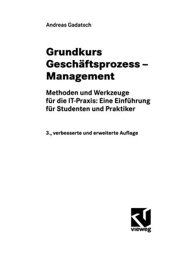 Grundkurs Geschäftsprozess -- Management