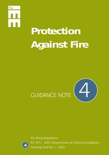 Protection against fire