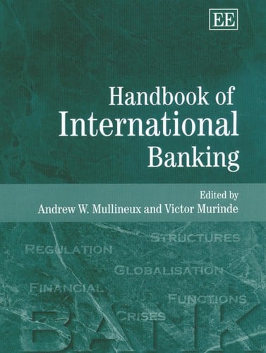 Handbook of international banking