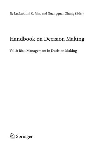 Handbook on Decision Making