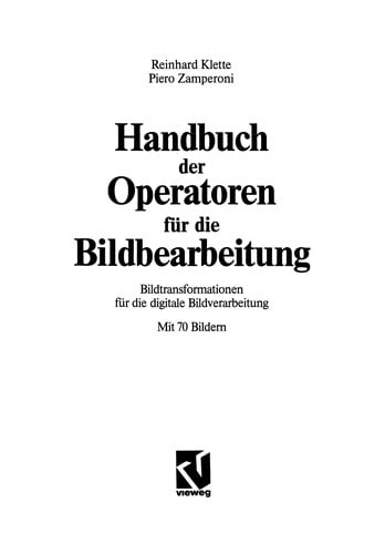 Handbuch der Operatoren für die Bildbearbeitung