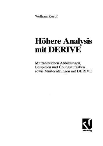 Höhere Analysis mit DERIVE