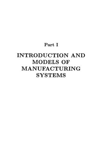 Hierarchical Decision Making in Stochastic Manufacturing Systems