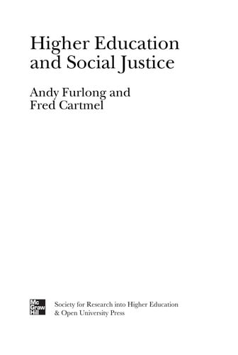 Higher Education and Social Justice