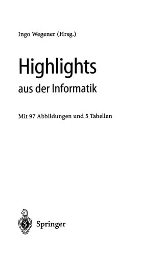 Highlights aus der Informatik