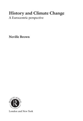 History and climate change
