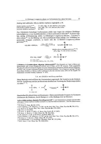 Houben-Weyl Methoden der organischen Chemie