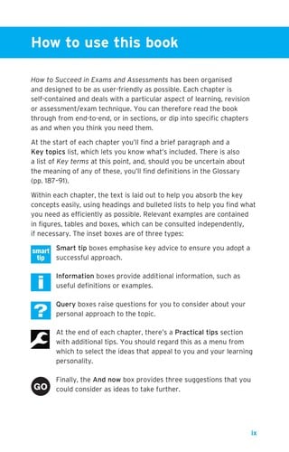 How to succeed in exams & assessments