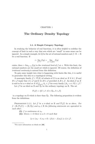 I-density continuous functions