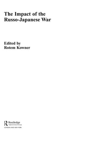 The impact of the Russo-Japanese War