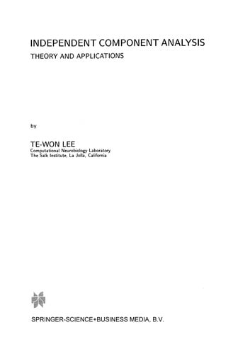 Independent Component Analysis