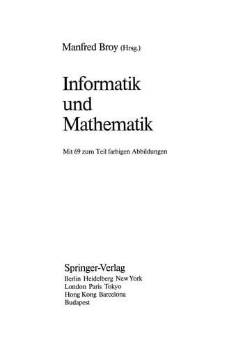 Informatik und Mathematik