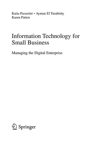 Information Technology for Small Business