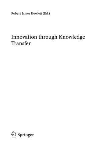 Innovation through Knowledge Transfer