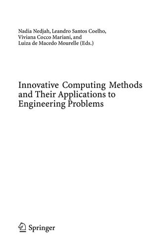 Innovative Computing Methods and Their Applications to Engineering Problems