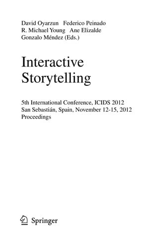 Interactive Storytelling