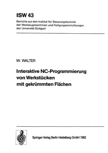 Interaktive NC-Programmierung von Werkstücken mit gekrümmten Flächen