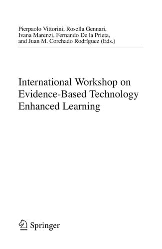 International Workshop on Evidence-Based Technology Enhanced Learning