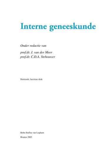 Interne geneeskunde