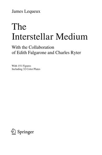 The interstellar medium