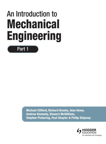 An introduction to mechanical engineering