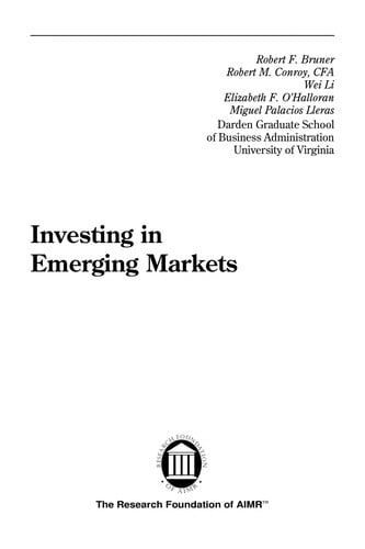 Investing in emerging markets