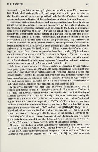 Atmospheric particles