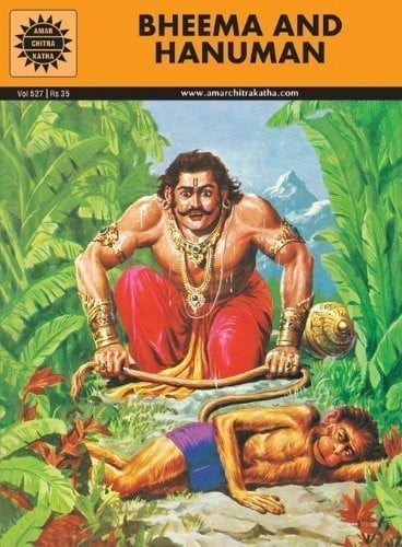 Bheema and Hanuman (Amar Chitra Katha)