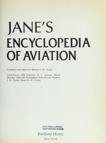 Jane's encyclopedia of aviation
