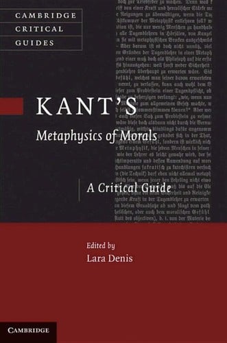 Kant's Metaphysics of morals