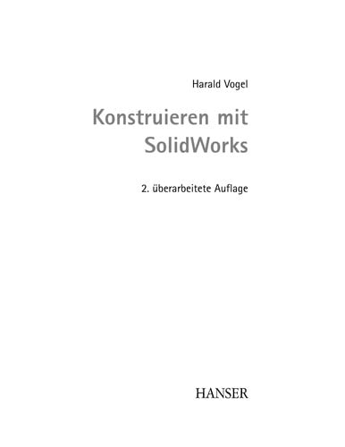 Konstruieren mit Solid Works