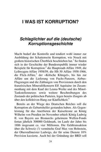 Korruption in Deutschland