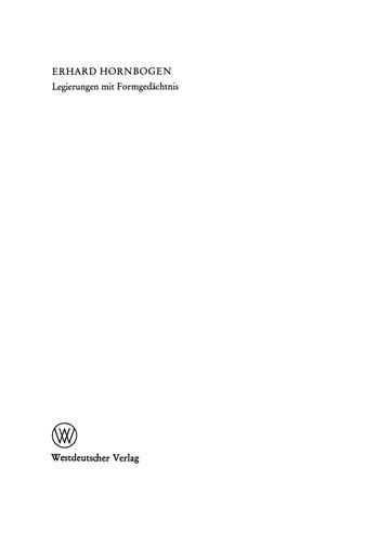 Legierungen mit Formgedächtnis