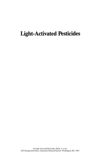 Light-activated pesticides