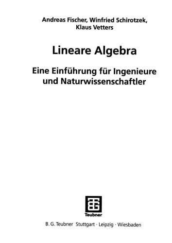 Lineare Algebra