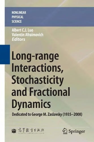 Long-range interactions, stochasticity and fractional dynamics