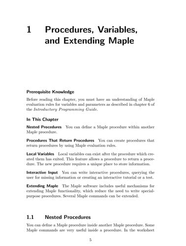 Maple 12 advanced programming guide