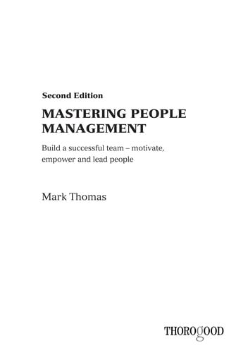 Mastering People Management