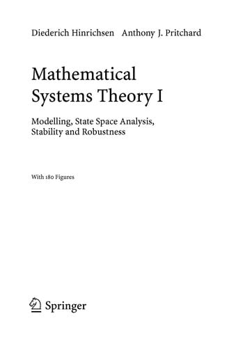 Mathematical systems theory