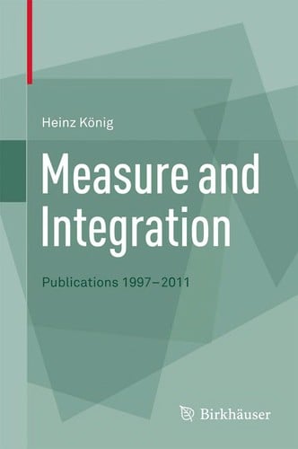 Measure and Integration