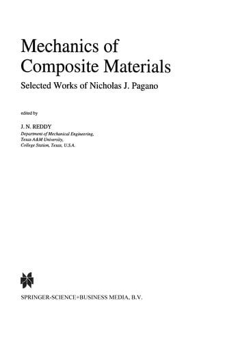 Mechanics of Composite Materials