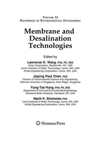 Membrane and desalination technologies