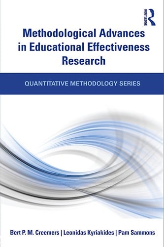 Methodological advances in educational effectiveness research