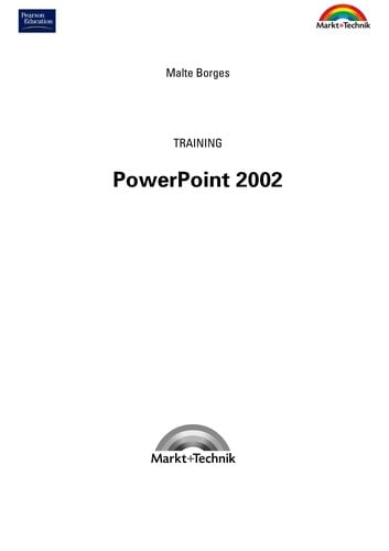 Training PowerPoint 2002