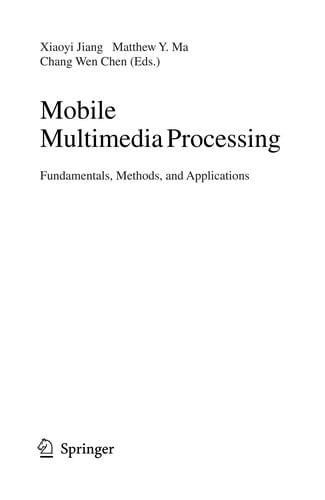 Mobile Multimedia Processing