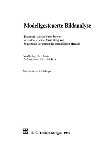 Modellgesteuerte Bildanalyse